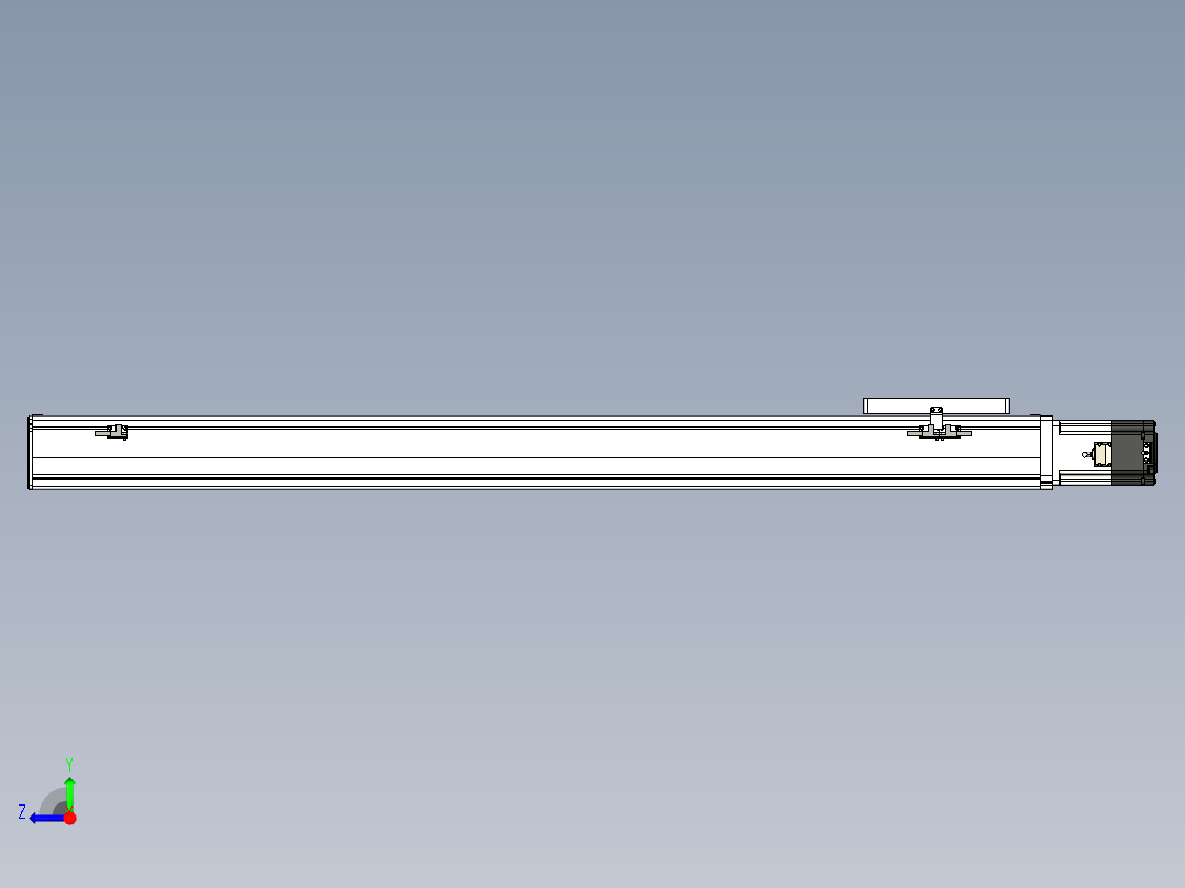 丝杠滑台-全封闭-EC17-Lx-C-S1000-BC-P75-D3右视图