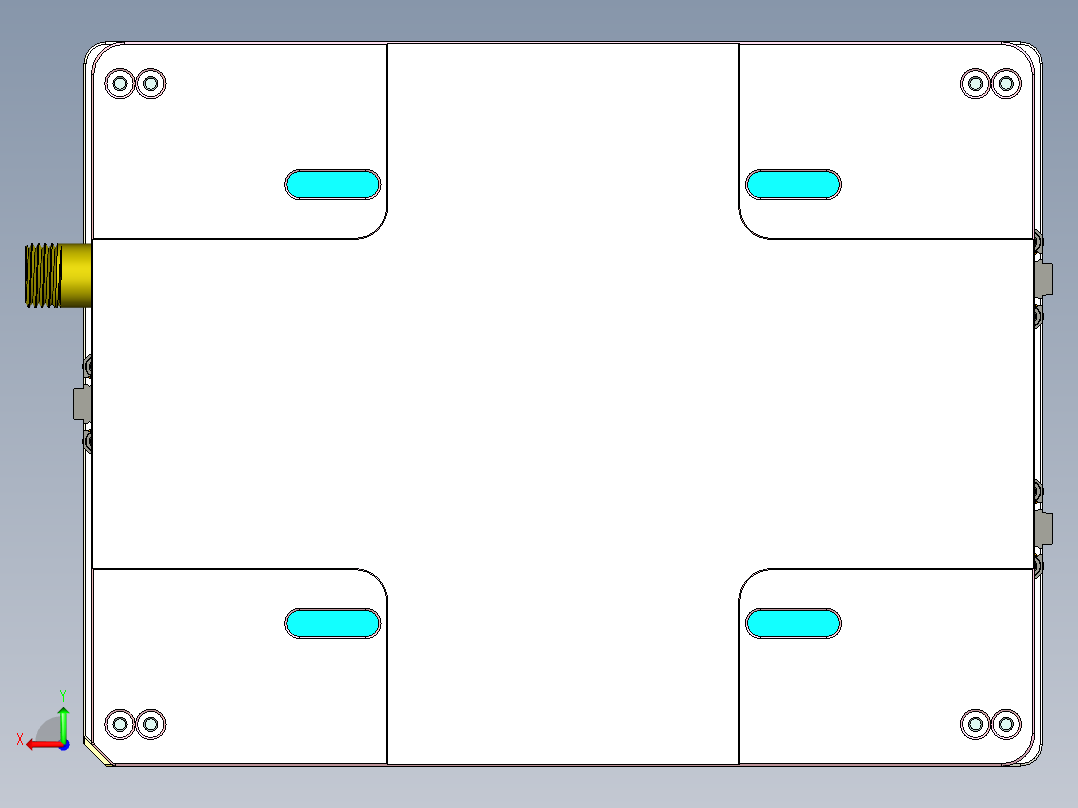 REACHER-A笔记本CNC工装夹具三维模型-cnc3-0912后视图