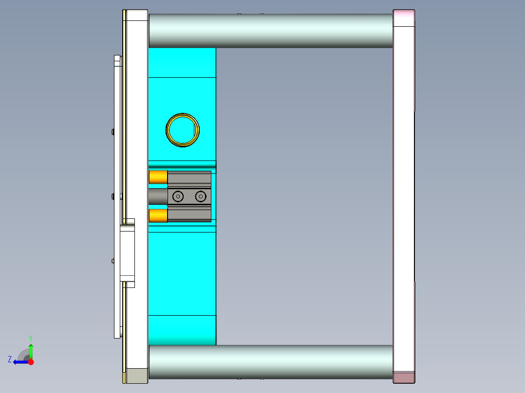 REACHER-A笔记本CNC工装夹具三维模型-cnc3-0912右视图