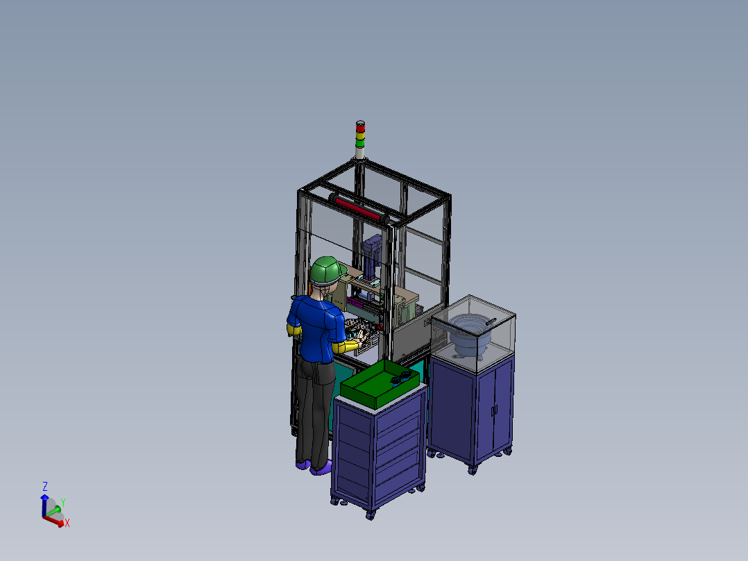 旋片泵支架送拨块自动组装设备sw20可编辑