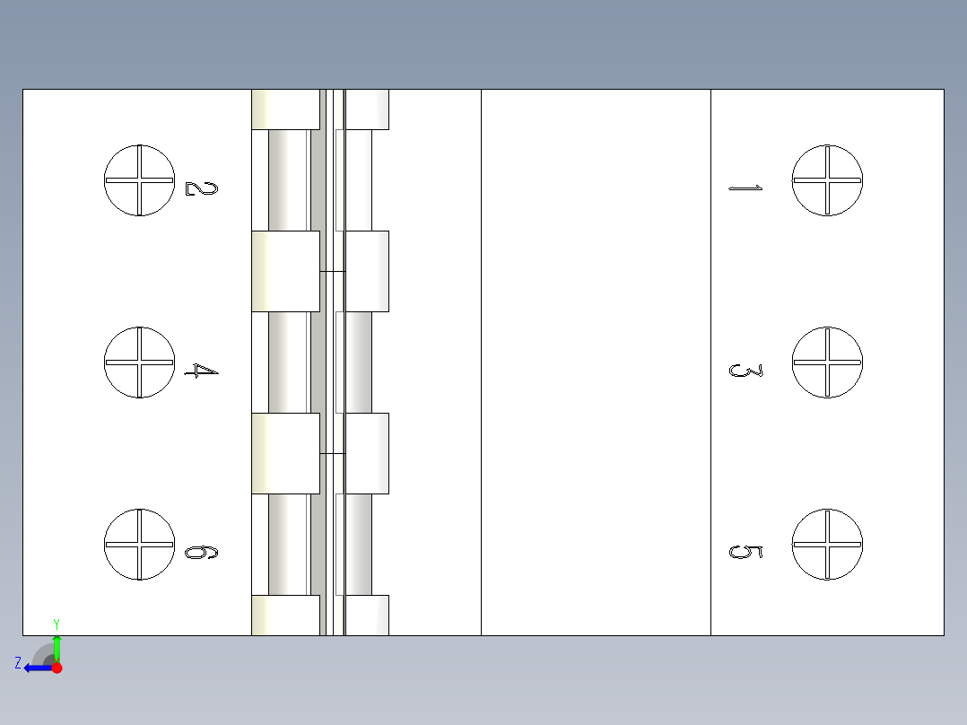 西门子电气 5SJ6 3P右视图
