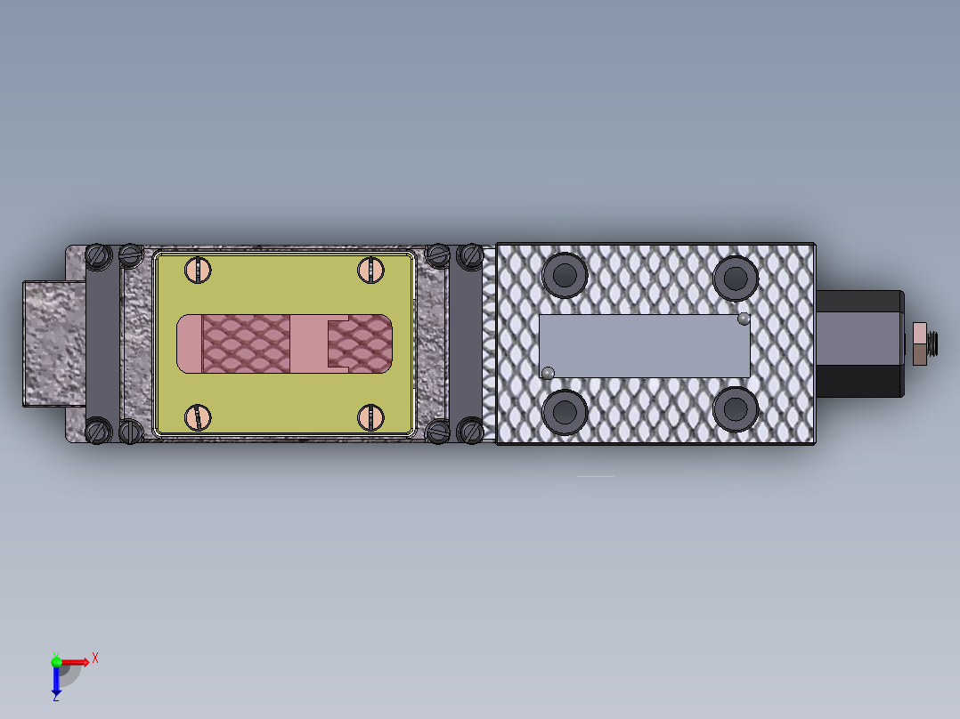 YUKEN EUROPE LTD-EHDG-01液压元件俯视图