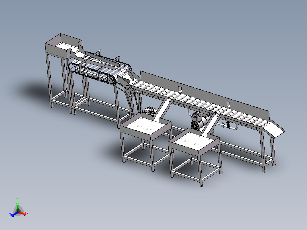 苹果分级筛选设备