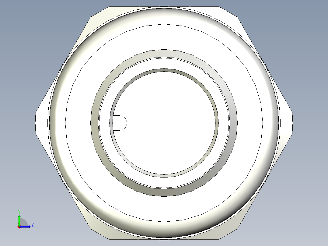 温度变送器TA3105左视图
