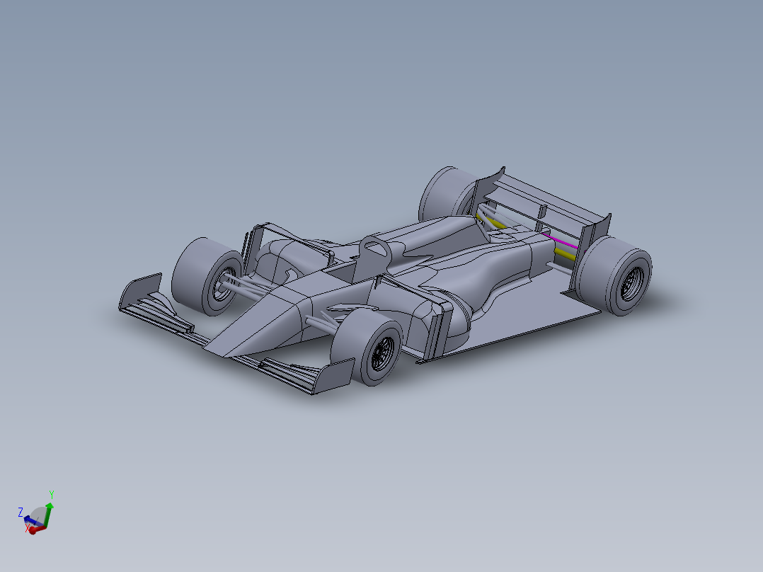 A2004339-F1赛车模型