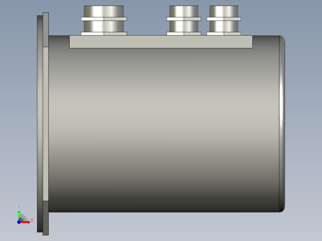 钢板自动裁切折弯成型设备设计-SF-AC3090-D前视图