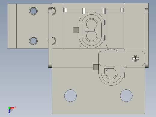 母端子分料机构俯视缩略图