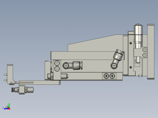 20090102-4100-X1产品上料支撑机构右视缩略图