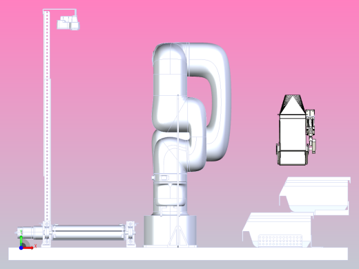 小型垃圾分拣系统前视缩略图