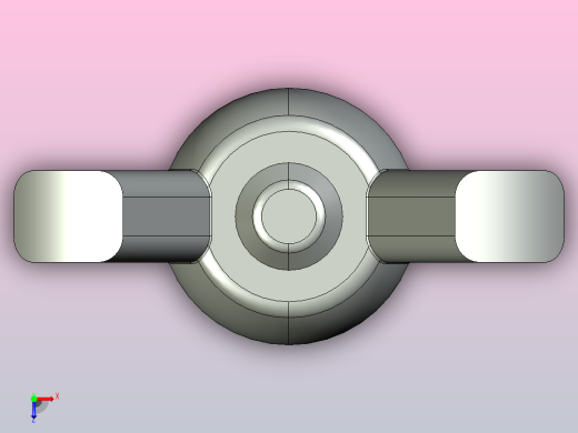 DIN 316翼形螺钉俯视缩略图