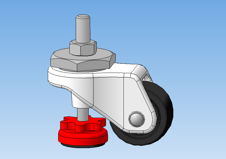 SX ESSENTRA-200s医疗设备d50mm组合支架福马轮