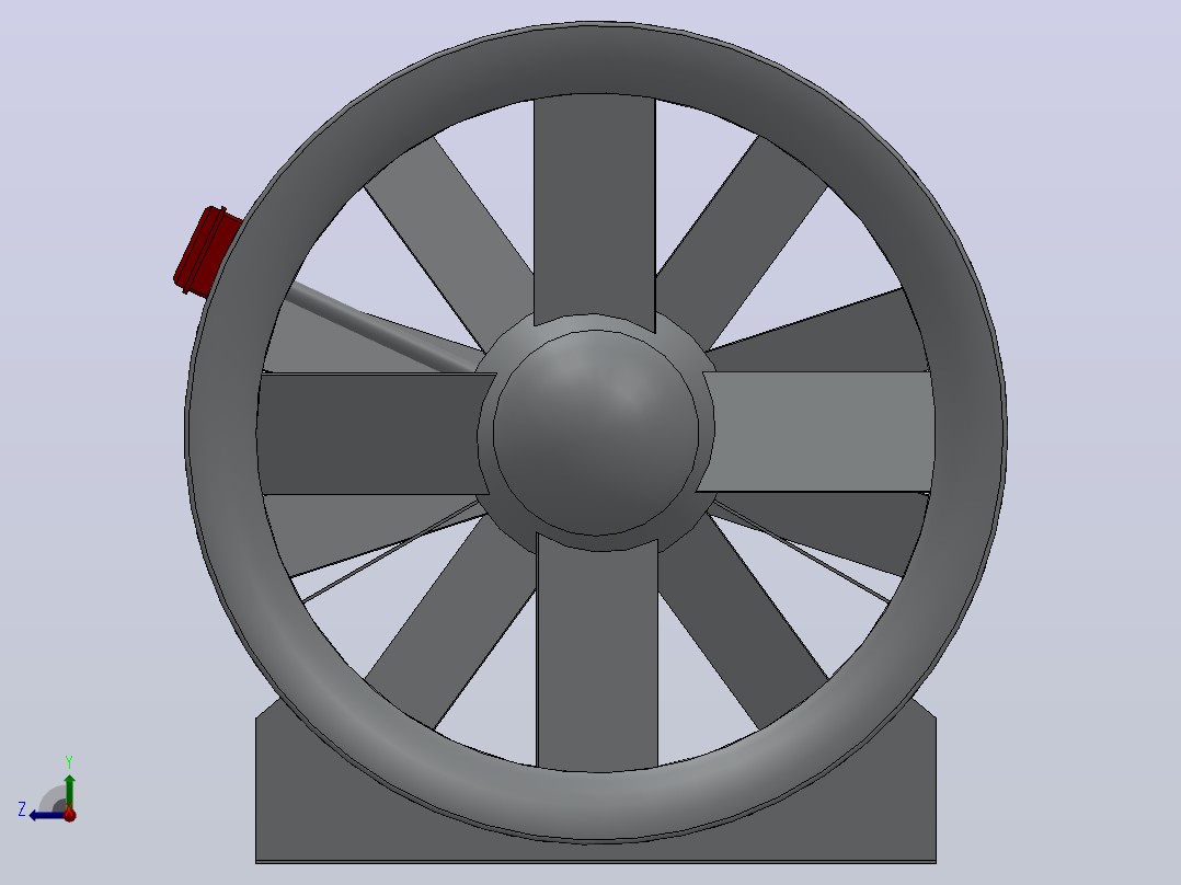 NSL系列射流风机[NSL-71]主视图