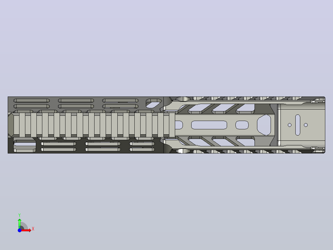 SIG-XM7建模模型前视图