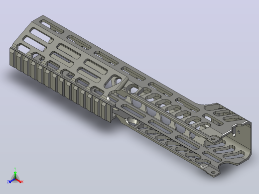 SIG-XM7建模模型正等轴测缩略图