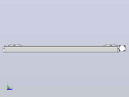 皮带直线轴双滑块型TPA-GCBS-80-P60-L400-DR-M20-N3左视缩略图