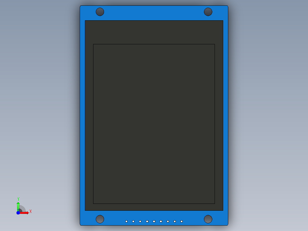 2.8 TFT 240x320 ST7789 LCD 显示屏前视图