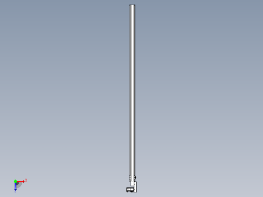 皮带直线轴半封闭可选导轨TPA-HNB-85S-90-L2600-MR-C-P20-N3俯视缩略图