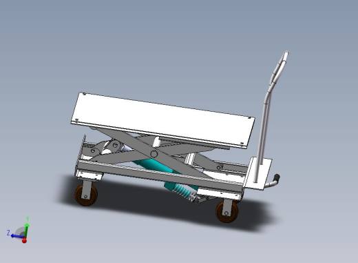 A53-液压式单剪叉升降机