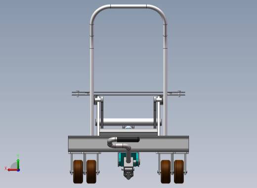 A53-液压式单剪叉升降机后视缩略图