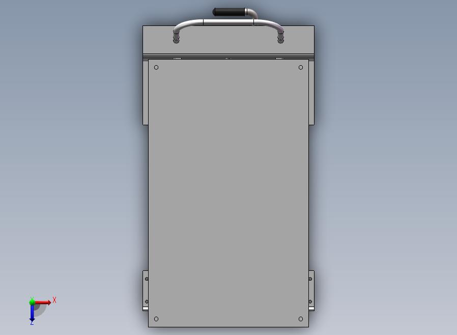 A53-液压式单剪叉升降机俯视图