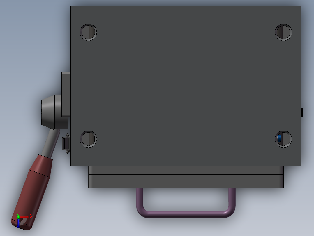 测试夹具--感度检查器(1)俯视图