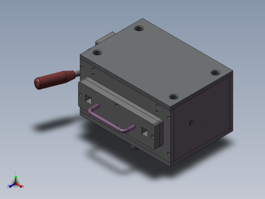 测试夹具--感度检查器(1)正等轴测缩略图