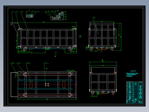 自卸式车斗 _CAD图纸_