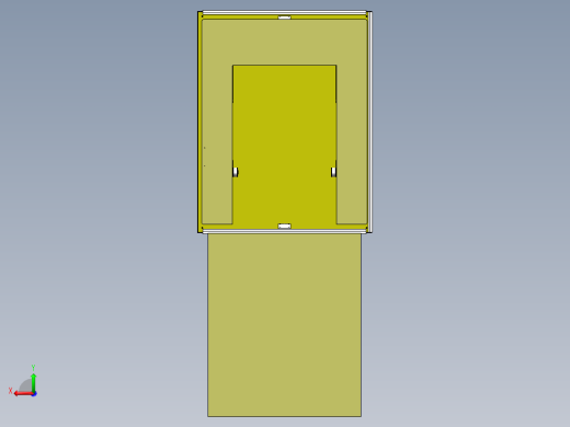 超低液压升降台 3D图纸 机械设计3D模型参考资料素材后视缩略图