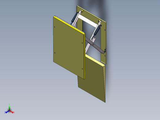 超低液压升降台 3D图纸 机械设计3D模型参考资料素材正等轴测缩略图