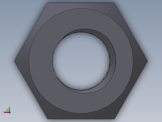 国标螺母M6-M30后视缩略图