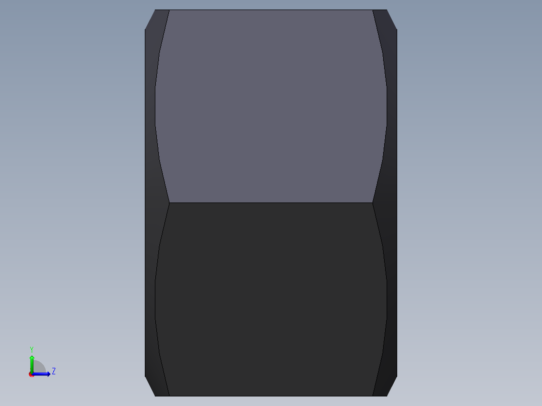 国标螺母M6-M30左视图