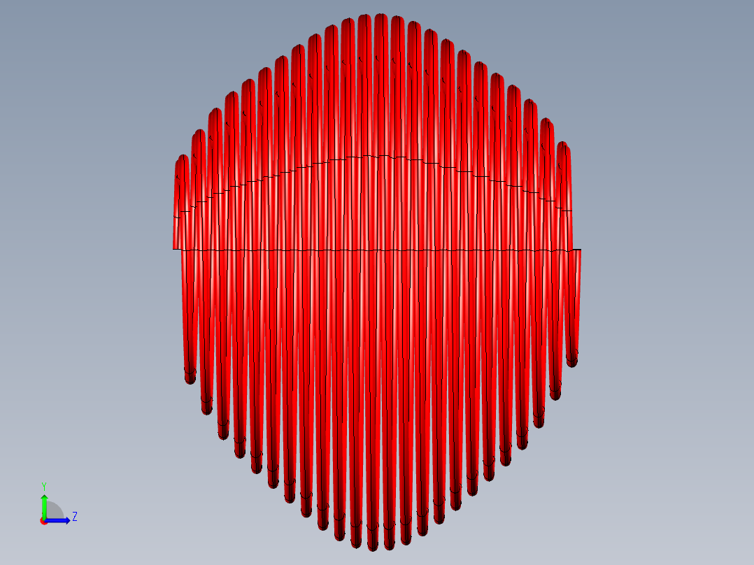 catia画的爱心左视图