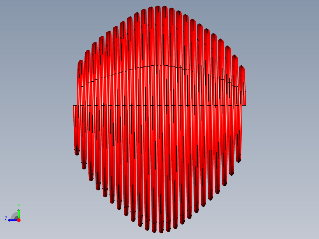 catia画的爱心右视图