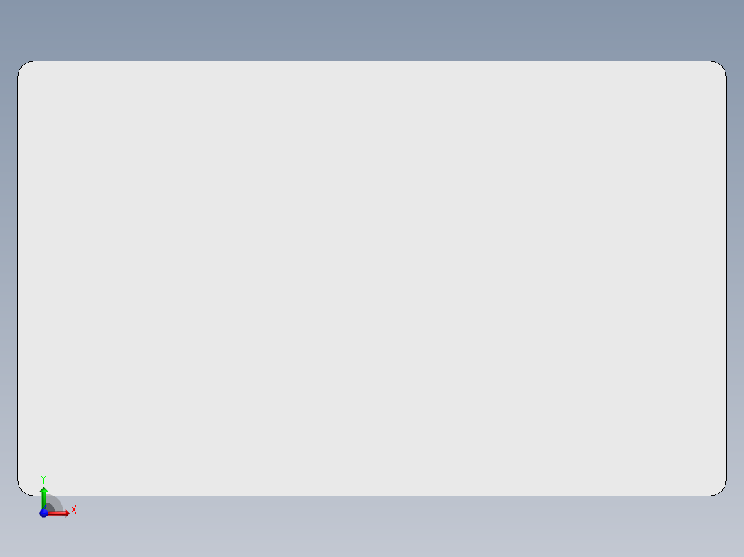 创新模型鱼缸前视图