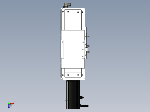 Toyo东佑达直线模组-ECH12-50-BC-200W+煞車俯视缩略图