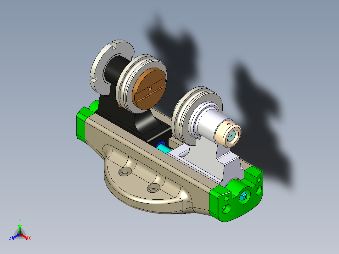 A1_0度分度旋转卡盘SW2013