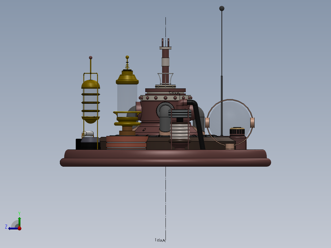 探索者灯塔右视图