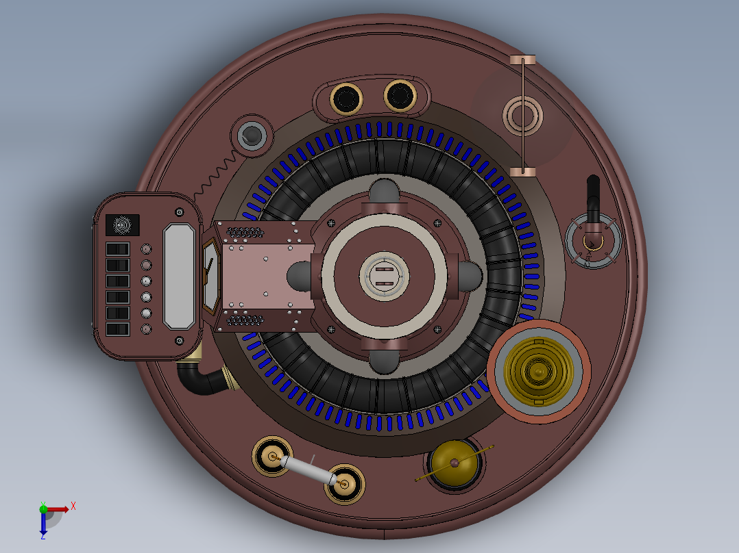探索者灯塔俯视图