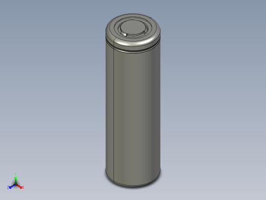 摩利塞尔21700p45b4500mah45a电池正等轴测缩略图
