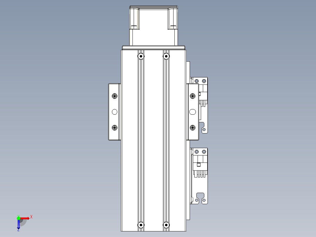 钢基模组-TPA-KNR-6005C-150A1-MP-H1S2俯视图