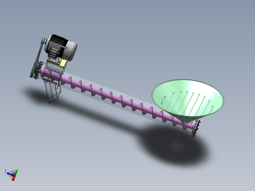 Q453-螺旋式散装物料收集器的设计【三维SolidWorks】