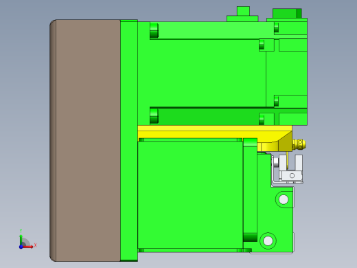 GTA内嵌同步带全封闭GTA12-LU-400W前视缩略图
