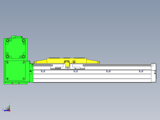 GTA内嵌同步带全封闭GTA12-LU-400W右视缩略图