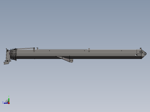 内置双油缸伸缩臂200右视缩略图