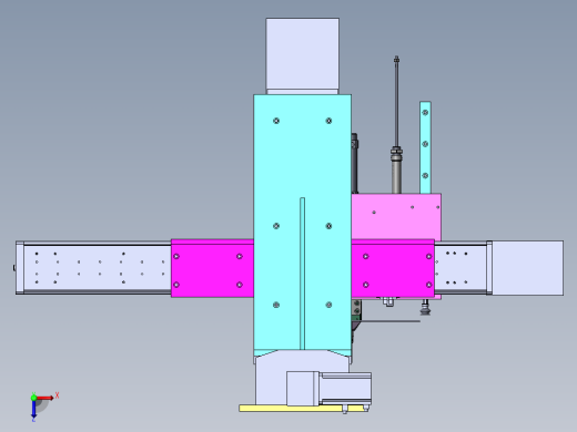机械装配臂俯视缩略图