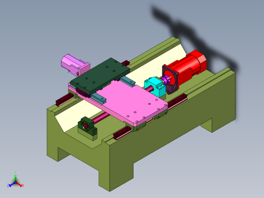 车床数控运动平台