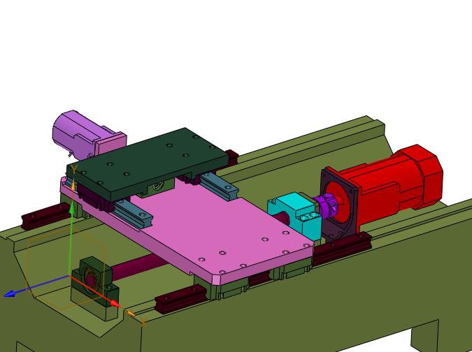 车床数控运动平台