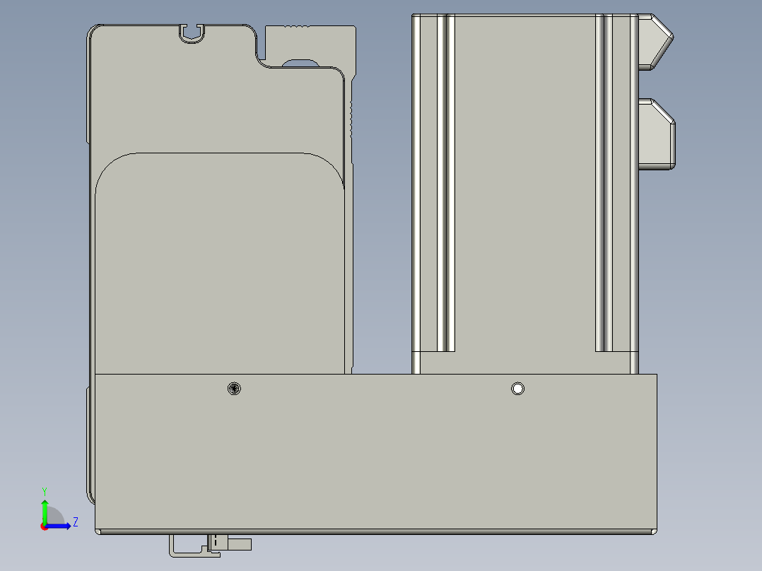 威洛博VBF17-S1700-BLU左视图