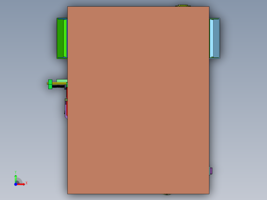 双针筒自动点胶机前视缩略图