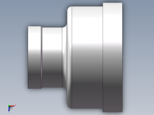 管箍-异径有边 DN50-DN25俯视缩略图